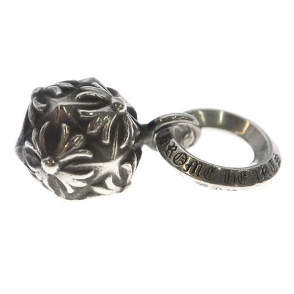 Chrome Hearts Pyramid Plus Ball Pendant Top Silver