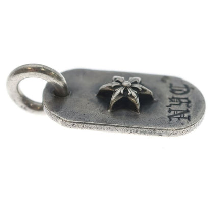 Chrome Hearts Raised Dogtag Dog Tag Nyc Limited Star Charm Silver Necklace Top