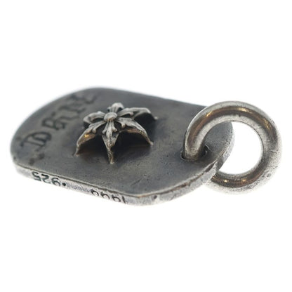 Chrome Hearts Raised Dogtag Dog Tag Nyc Limited Star Charm Silver Necklace Top