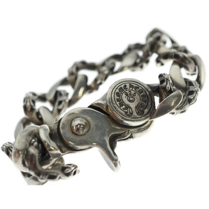 Chrome Hearts Fncy Chn Lnk Fancy Link Clip Bracelet 13 Links Silver