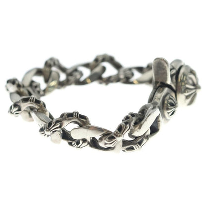 Chrome Hearts Fncy Chn Lnk Fancy Link Clip Bracelet 13 Links Silver