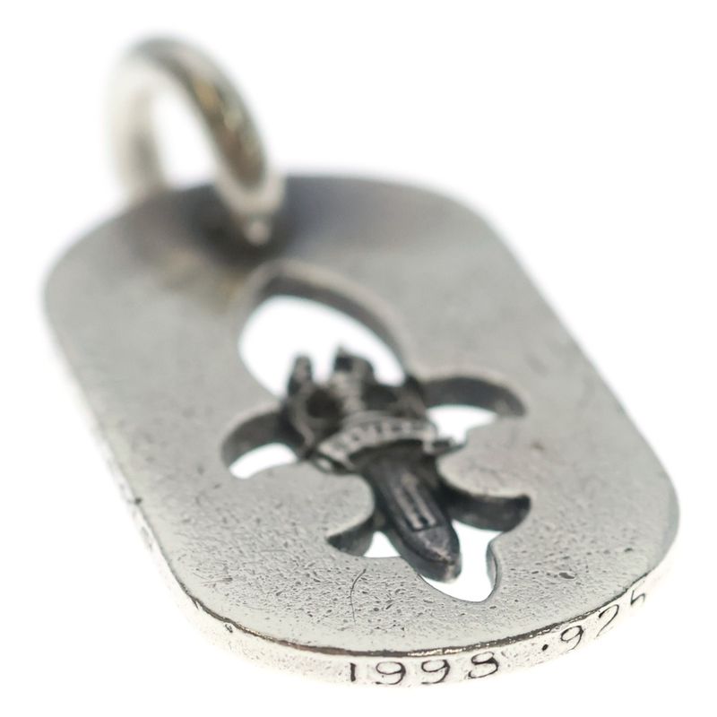 Chrome Hearts D Tag Sml Fle Dag Fudaga Dog Tag Small Necklace Top