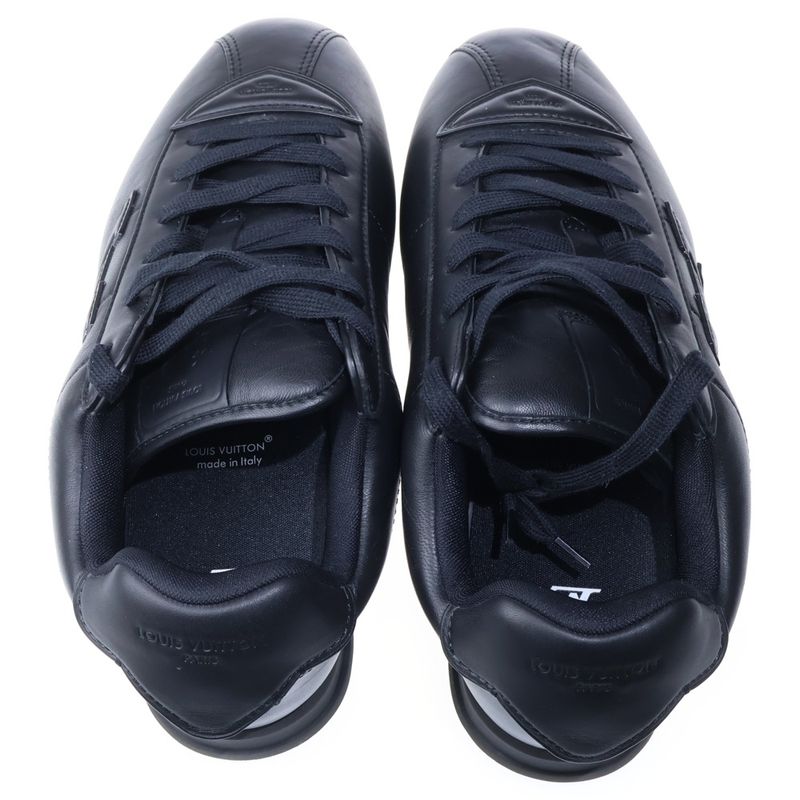 Louis Vuitton LV Buttersoft Padded Leather Low Cut Sneakers Black