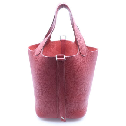 Hermes Picotin Lock PM Rouge Taurillon Clemence Handbag