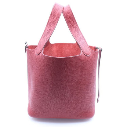 Hermes Picotin Lock PM Rouge Taurillon Clemence Handbag