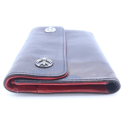 Chrome Hearts Wave Leather Wallet Khaki