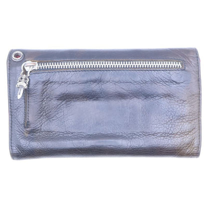 Chrome Hearts Wave Leather Wallet Khaki