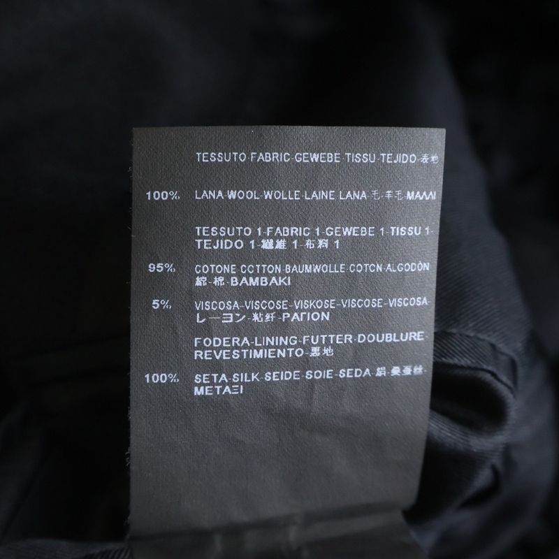 Saint Laurent Paris Velvet Contrast Lapeltier Star Coat Navy