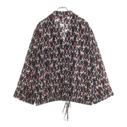 Gucci Silk Bulldog Shirt Long Sleeve Black