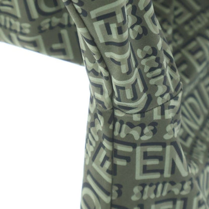 Fendi Shorts All Over Pattern Khaki Agnt