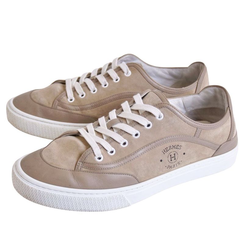 Hermes Sneakers Lace Up Get Logo