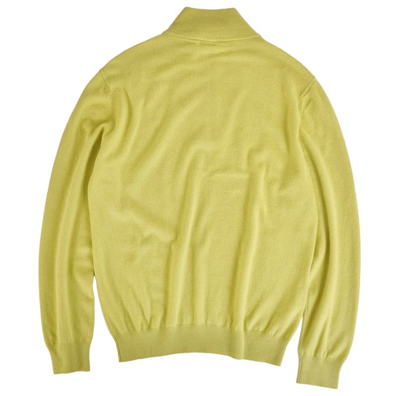 Hermes Knit Sweater Half Zip Long Sleeves