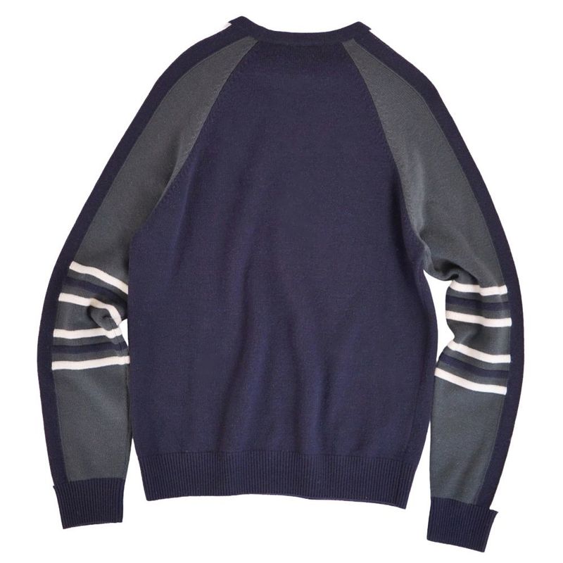 Hermes Knit Sweater Long Sleeve Wool Coat