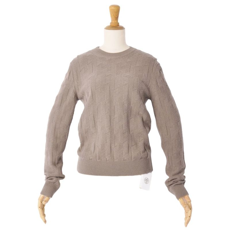 Hermes Knit Sweater Long Sleeve Motif