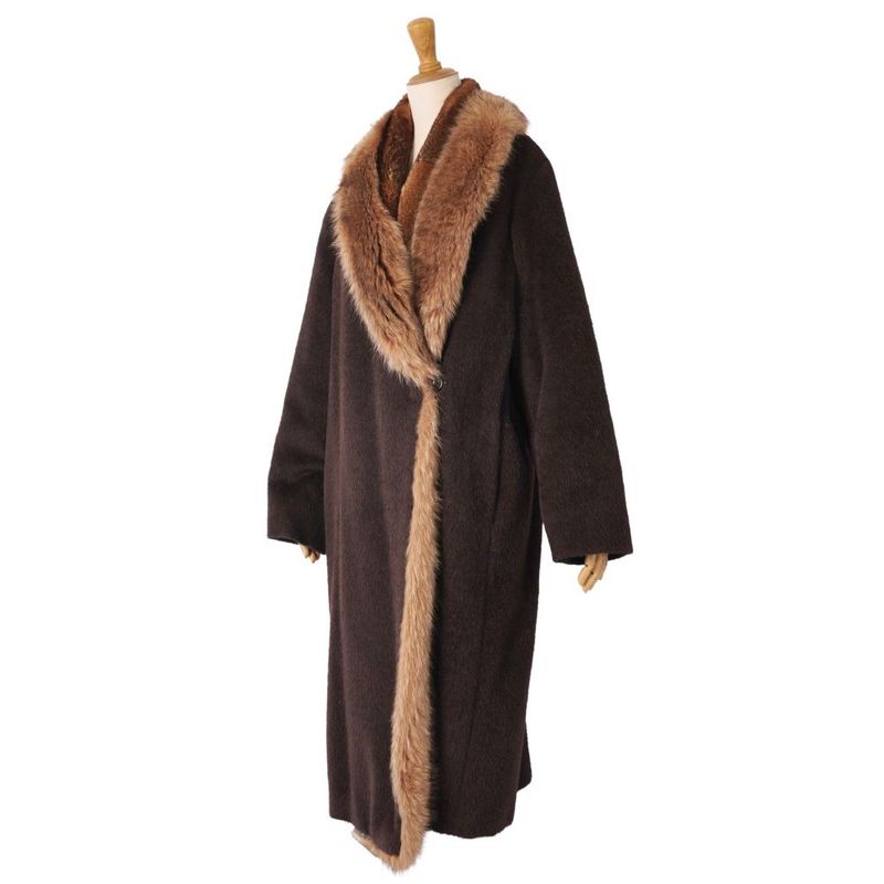 Max Mara Coat White Tag Long Alpaca