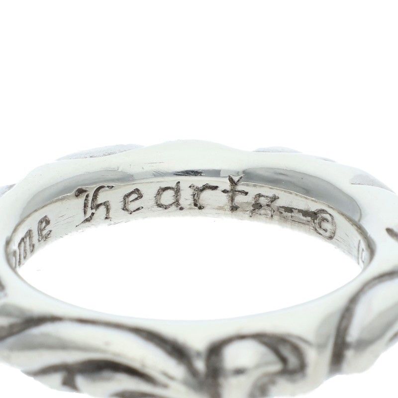 Chrome Hearts Scrl Band Scroll Silver Ring