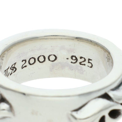 Chrome Hearts Dbl Narrow Vine Band Double Silver Ring