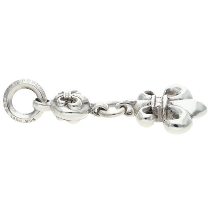 Chrome Hearts BS Fleur 1 Ball BS Charm Silver Necklace Top