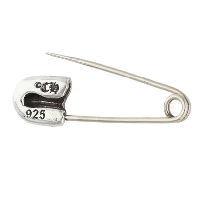 Chrome Hearts Safety Pin SM Small Pin 1 Diamond Silver Necklace Top