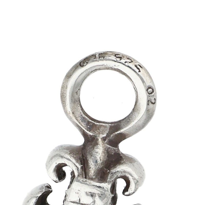 Chrome Hearts B Stack BS Fluer BS Charm Silver Necklace Top