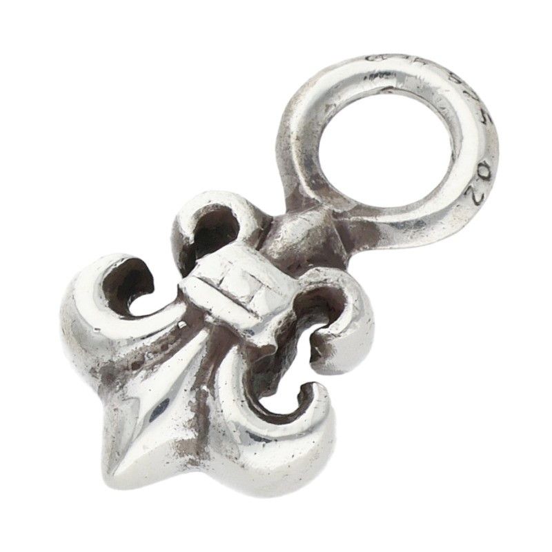 Chrome Hearts B Stack BS Fluer BS Charm Silver Necklace Top