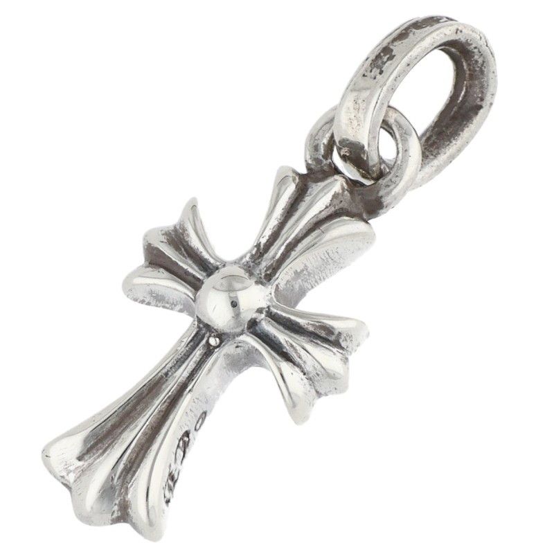 Chrome Hearts Crs Bbyfat Baby Fat Silver Necklace Top