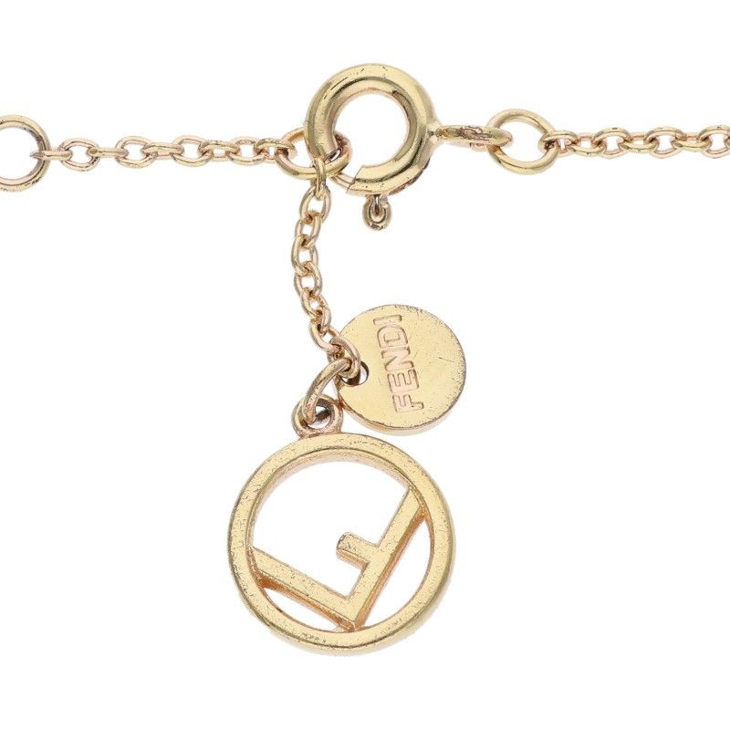 Fendi Fflogo Line Stone Bracelet
