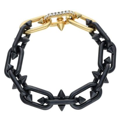 Tiffany & Co Pharrell Williams Titan 18k Yellow Gold Titanium Diamond Bracelet