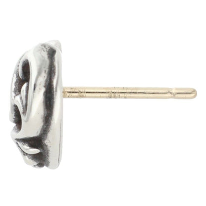 Chrome Hearts Stud Heart Silver Earrings