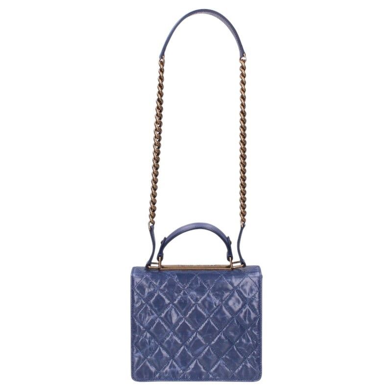 Chanel 2.55 Top Handle Vintage Calfskin Chain Shoulder Bag