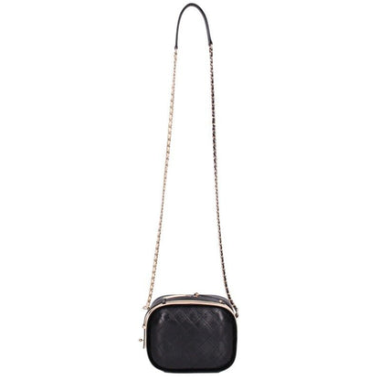Chanel Vanity Quilted CC Logo Charm Chain Shoulder Bag