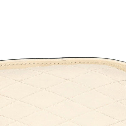 Chanel Vanity Quilted CC Logo Charm Chain Shoulder Bag