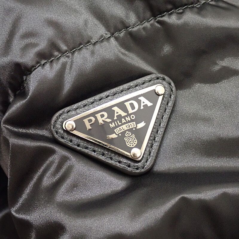 Prada 38 Down Jacket Nylon Gray