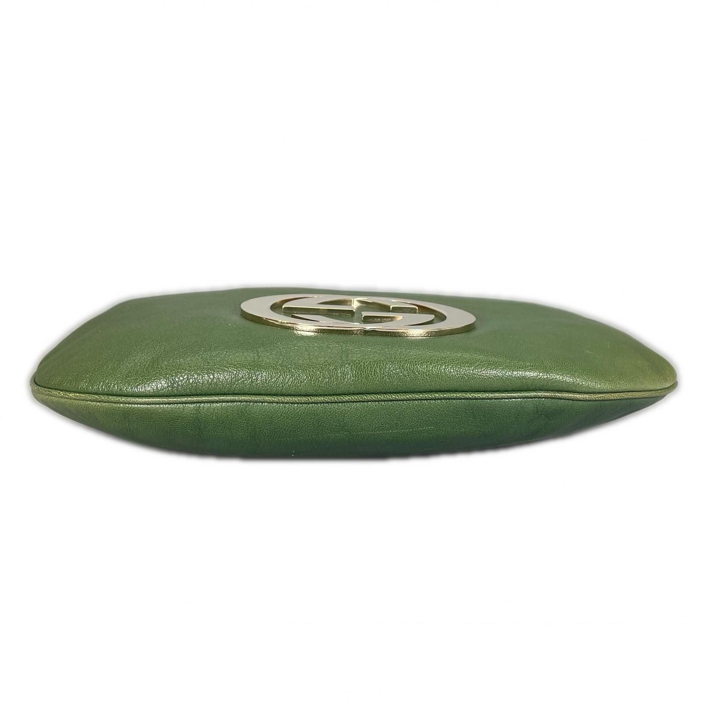 Gucci Blondie Hobo Shoulder Bag Leather Green — view 4