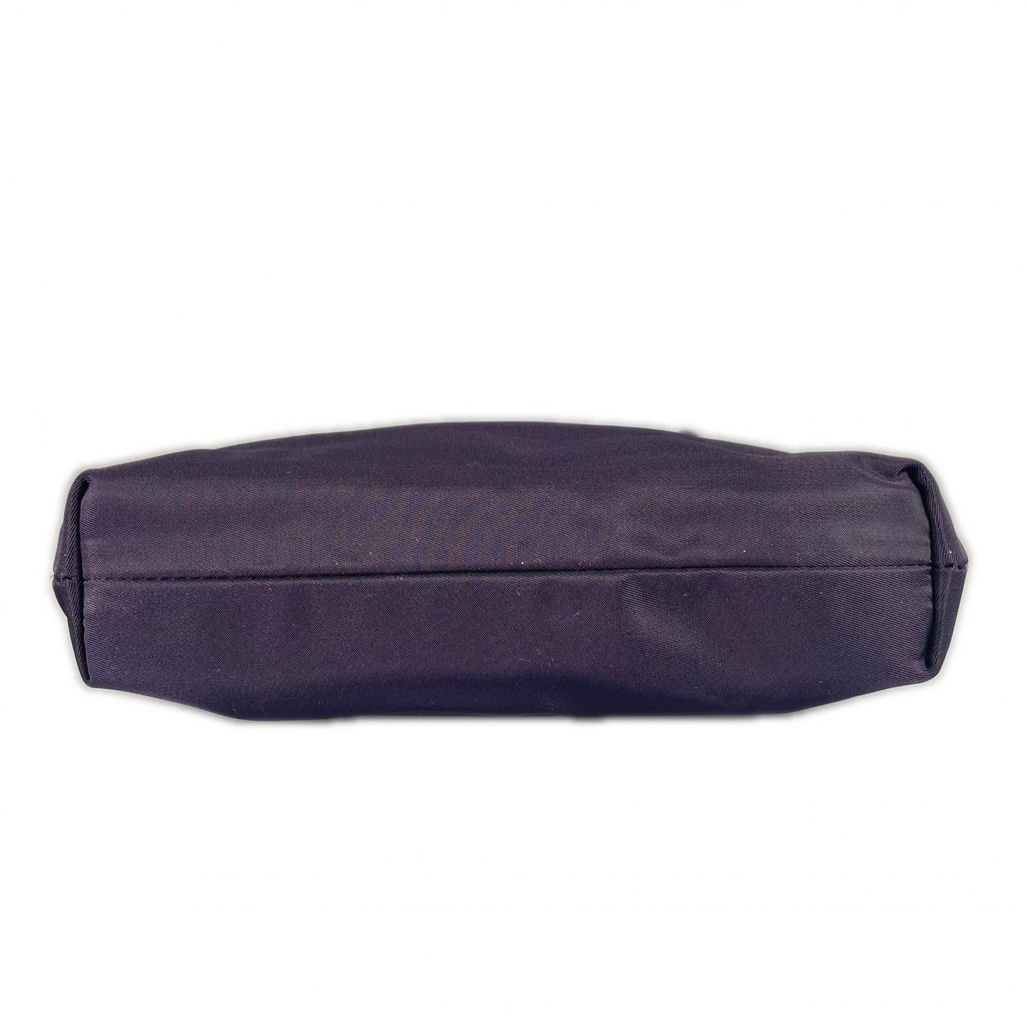 Prada Triangle Logo Handbag Nylon Purple — view 4