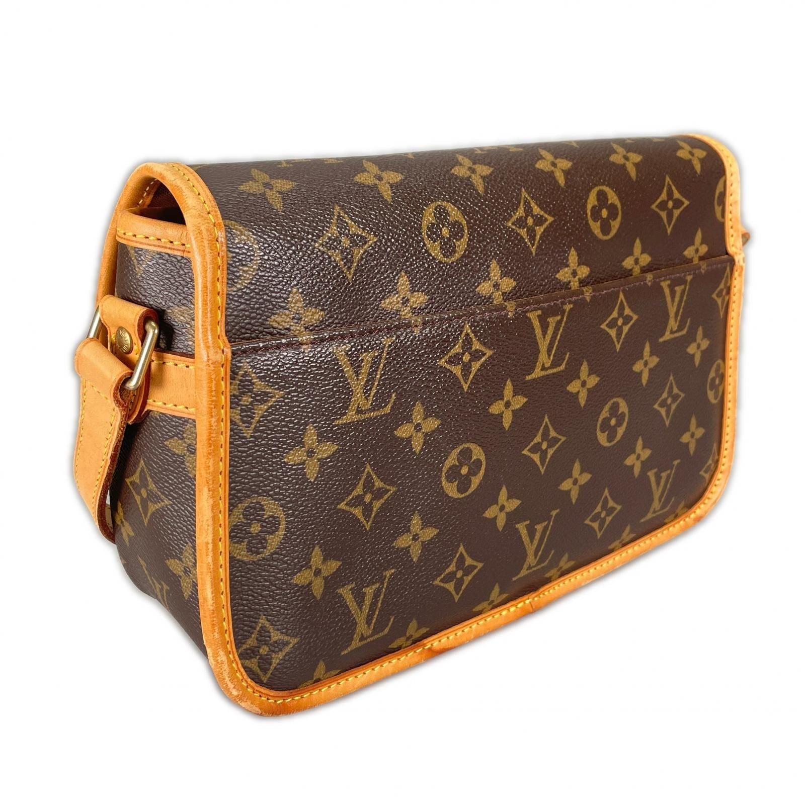 Louis Vuitton Solonge Shoulder Bag Monogram Canvas Brown — view 3
