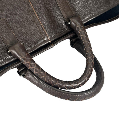Bottega Veneta Intrecciato Tote Bag Leather Brown — view 5