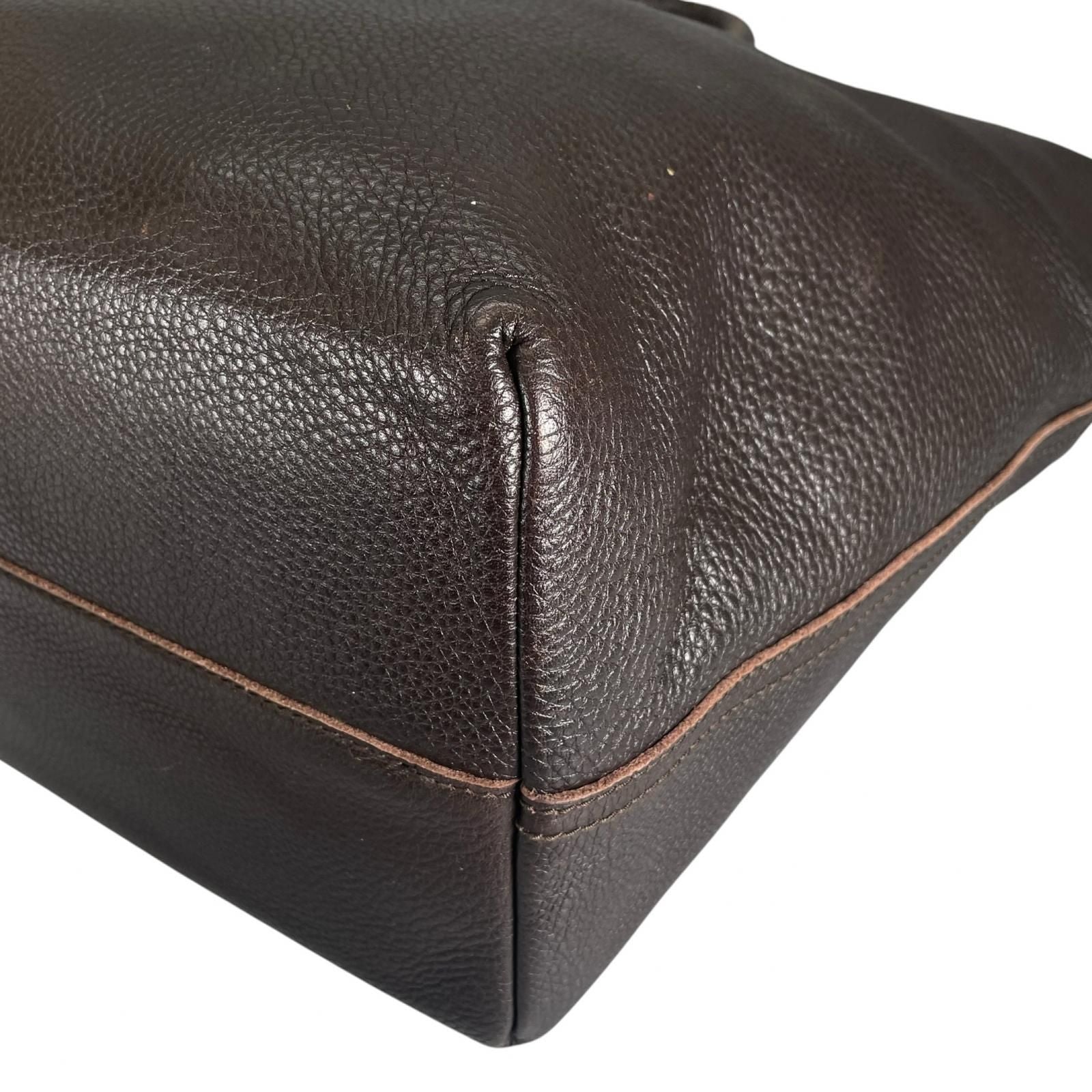 Bottega Veneta Intrecciato Tote Bag Leather Brown — view 8