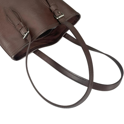 Louis Vuitton Baguette PM Tote Bag Epi Leather Brown — view 5