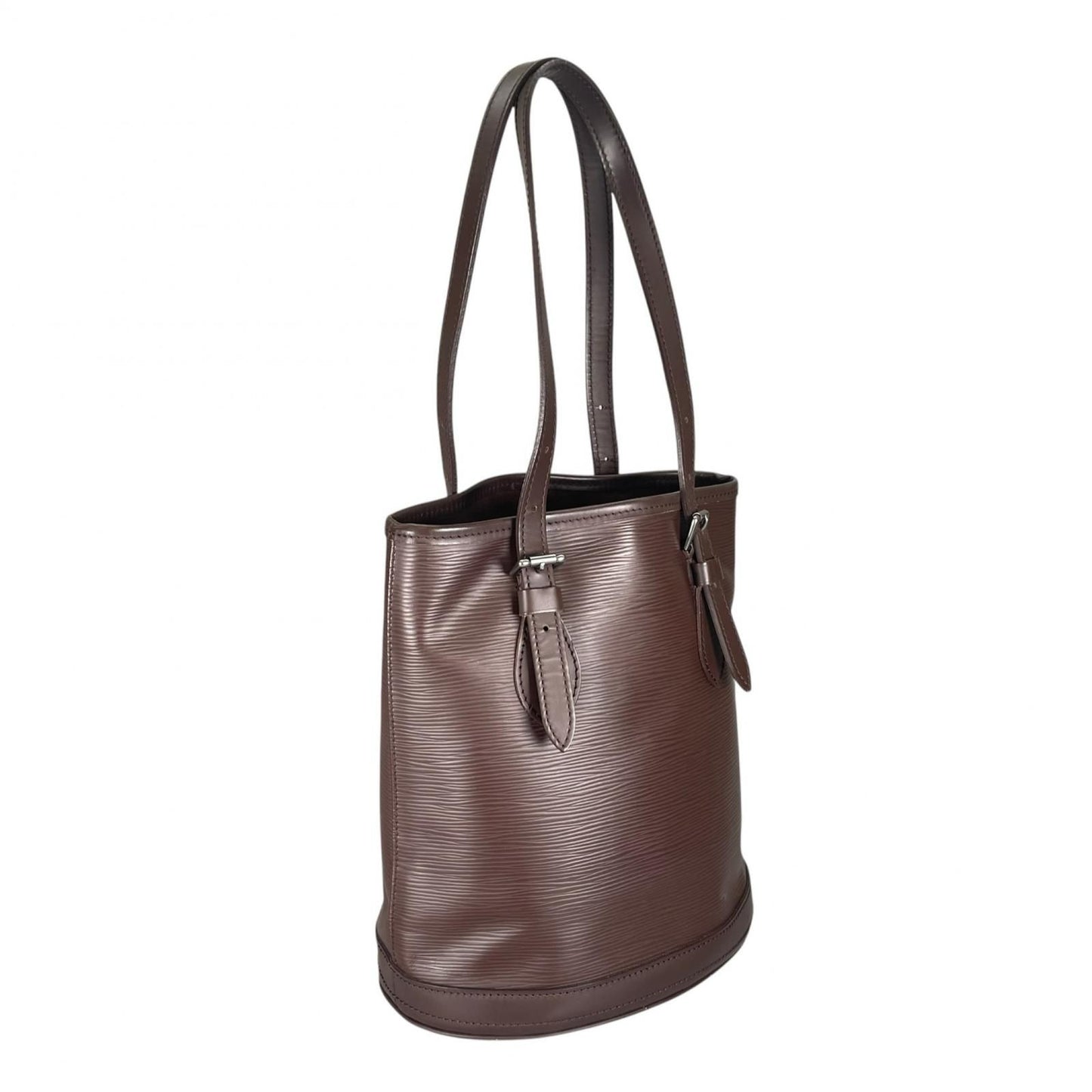 Louis Vuitton Baguette PM Tote Bag Epi Leather Brown — view 3