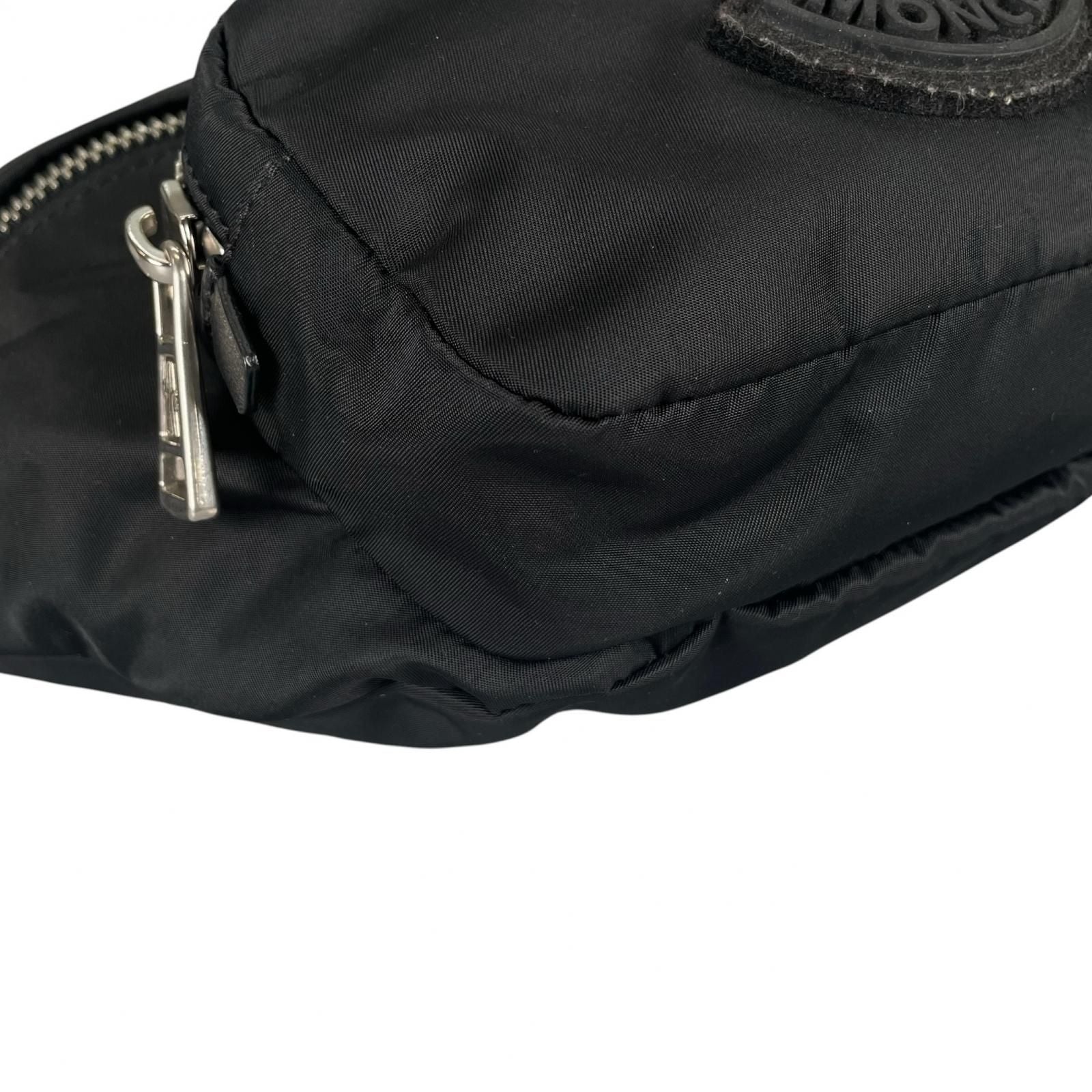 Moncler Belt Bag Nylon Black — view 8