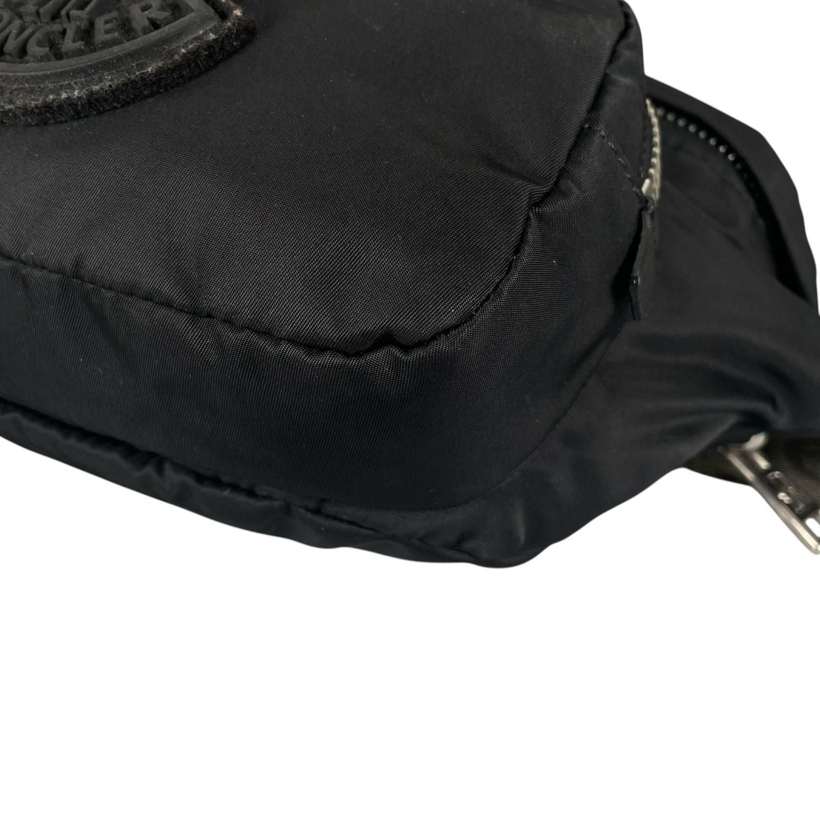 Moncler Belt Bag Nylon Black — view 7
