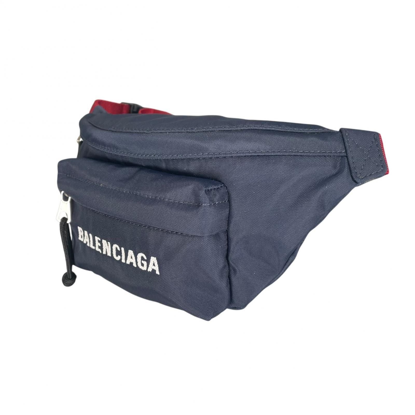 Balenciaga Wheels Belt Bag Nylon Navy — view 2
