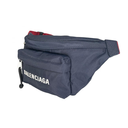 Balenciaga Wheels Belt Bag Nylon Navy — view 2