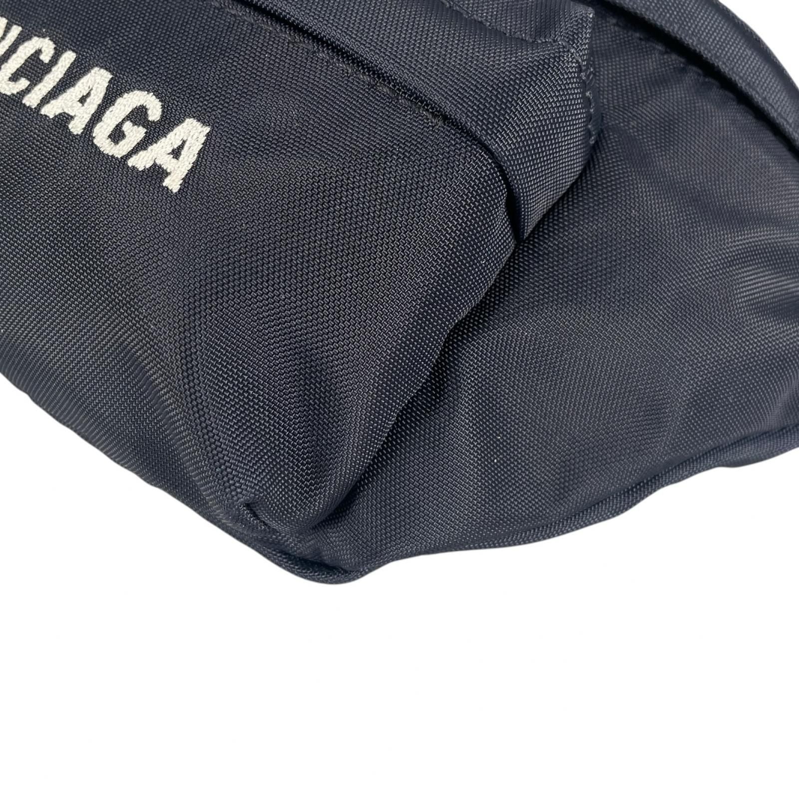 Balenciaga Wheels Belt Bag Nylon Navy — view 6