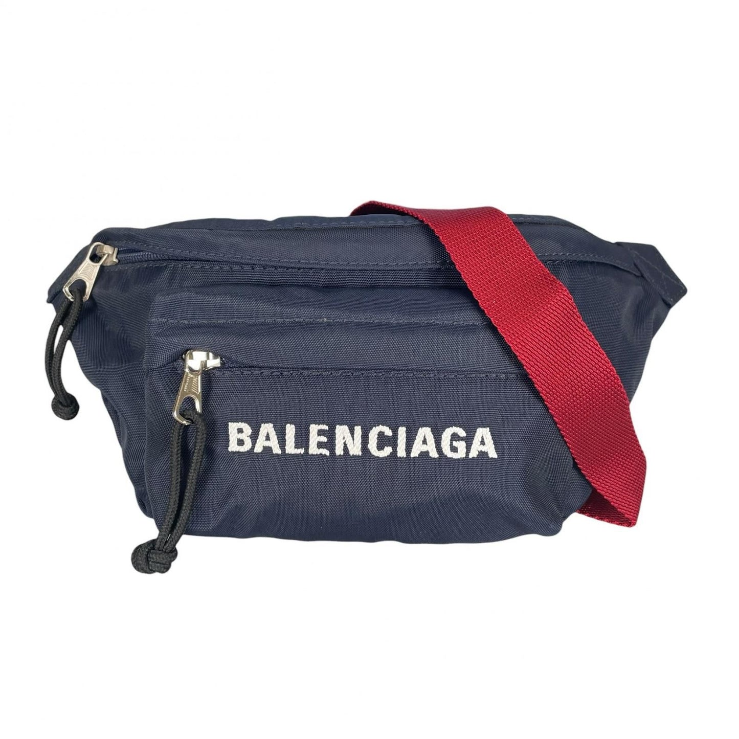 Balenciaga Wheels Belt Bag Nylon Navy