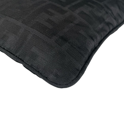 Fendi Zucca Handbag Nylon Black — view 6