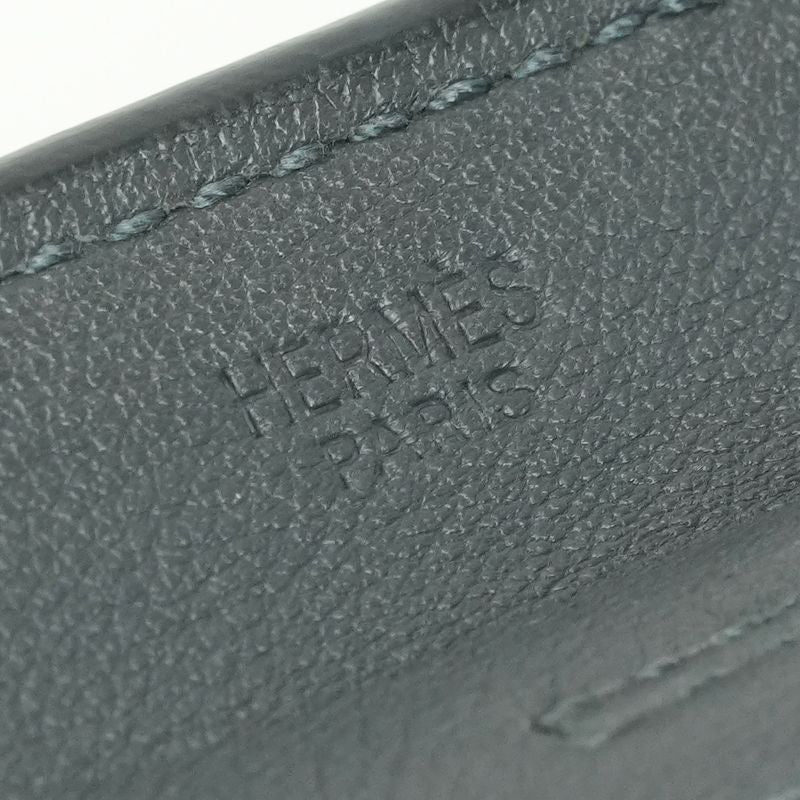 Hermes Omenitu Shoulder Bag Swift Graphite Gray Veau