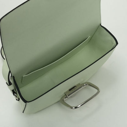 Hermes Della Cavalleria Elan Shoulder Bag Epsom Vertfizz Green Silver