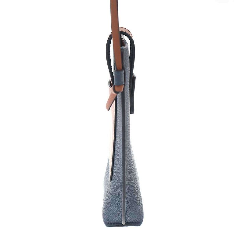 Loewe Gate Pocket with Shoulder Strap Blue Brown